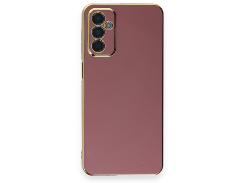 Newface Samsung Galaxy A14 4G Kılıf Volet Silikon - Kırmızı