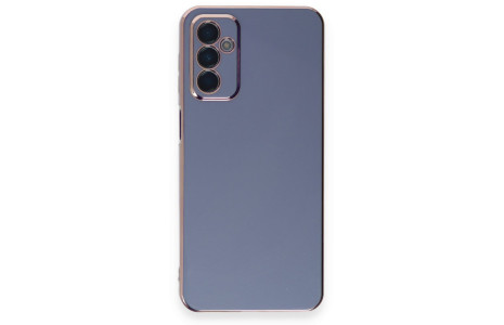 Newface Samsung Galaxy A14 4G Kılıf Volet Silikon - Mavi