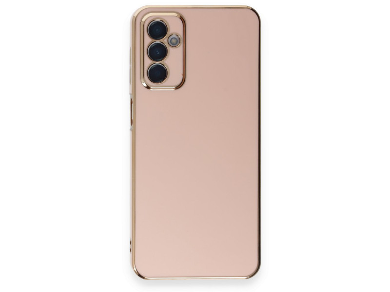 Newface Samsung Galaxy A14 4G Kılıf Volet Silikon - Pembe