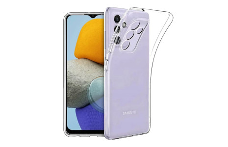 Newface Samsung Galaxy A24 4G Kılıf Lüx Şeffaf Silikon