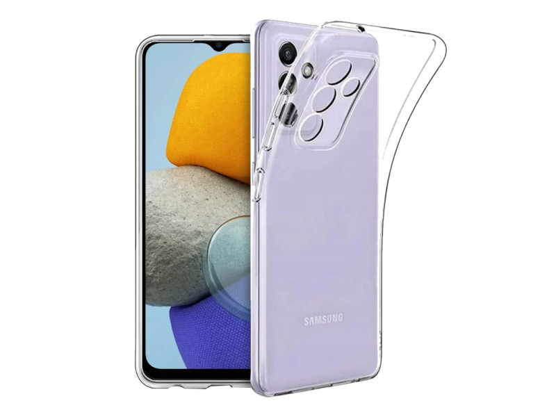 Newface Samsung Galaxy A24 4G Kılıf Lüx Şeffaf Silikon