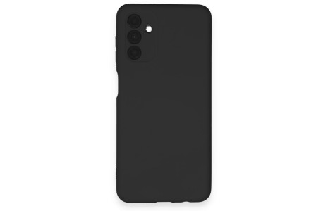 Newface Samsung Galaxy A24 4G Kılıf Nano içi Kadife Silikon - Siyah