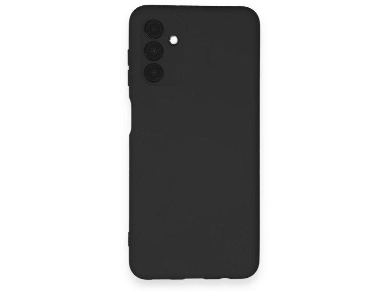 Newface Samsung Galaxy A24 4G Kılıf Nano içi Kadife Silikon - Siyah