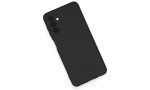 Newface Samsung Galaxy A24 4G Kılıf Nano içi Kadife Silikon - Siyah
