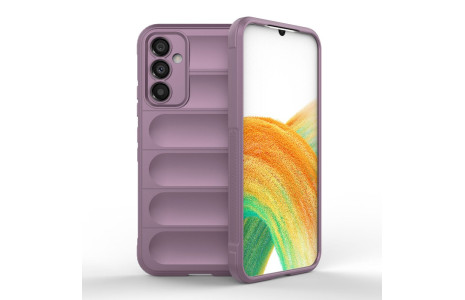 Newface Samsung Galaxy A24 4G Kılıf Optimum Silikon - Mor