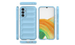 Newface Samsung Galaxy A24 4G Kılıf Optimum Silikon - Sky Blue