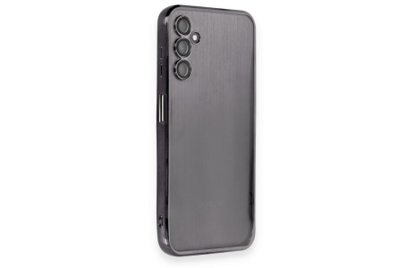 Newface Samsung Galaxy A24 4G Kılıf Razer Lensli Silikon - Siyah