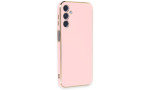 Newface Samsung Galaxy A24 4G Kılıf Volet Silikon - Pembe