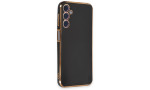 Newface Samsung Galaxy A24 4G Kılıf Volet Silikon - Siyah