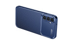 Newface Samsung Galaxy A34 5G Kılıf Focus Karbon Silikon - Lacivert