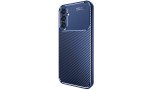Newface Samsung Galaxy A34 5G Kılıf Focus Karbon Silikon - Lacivert