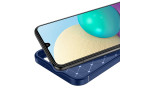 Newface Samsung Galaxy A34 5G Kılıf Focus Karbon Silikon - Lacivert