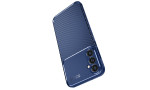 Newface Samsung Galaxy A34 5G Kılıf Focus Karbon Silikon - Lacivert