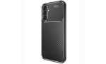 Newface Samsung Galaxy A34 5G Kılıf Focus Karbon Silikon - Siyah