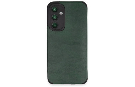 Newface Samsung Galaxy A34 5G Kılıf Loop Deri Silikon - Yeşil