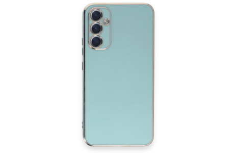 Newface Samsung Galaxy A34 5G Kılıf Volet Silikon - Açık Yeşil
