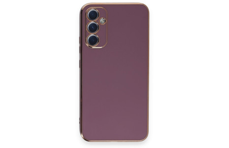 Newface Samsung Galaxy A34 5G Kılıf Volet Silikon - Mor