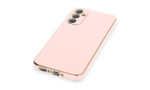 Newface Samsung Galaxy A34 5G Kılıf Volet Silikon - Pembe