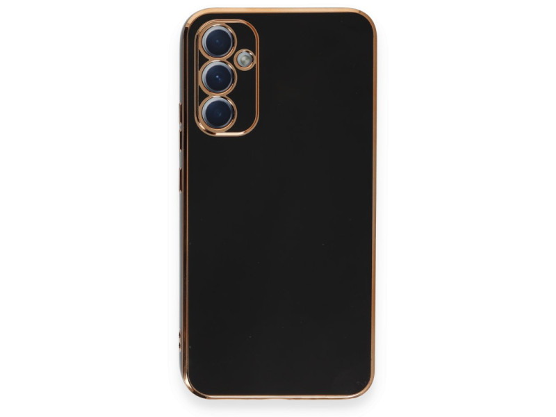 Newface Samsung Galaxy A34 5G Kılıf Volet Silikon - Siyah