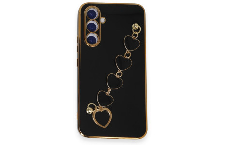 Newface Samsung Galaxy A54 5G Kılıf Esila Silikon - Siyah