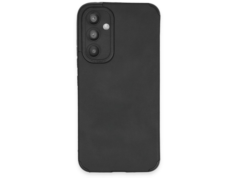 Newface Samsung Galaxy A54 5G Kılıf Loop Deri Silikon - Siyah