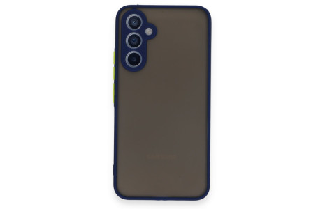 Newface Samsung Galaxy A54 5G Kılıf Montreal Silikon Kapak - Lacivert