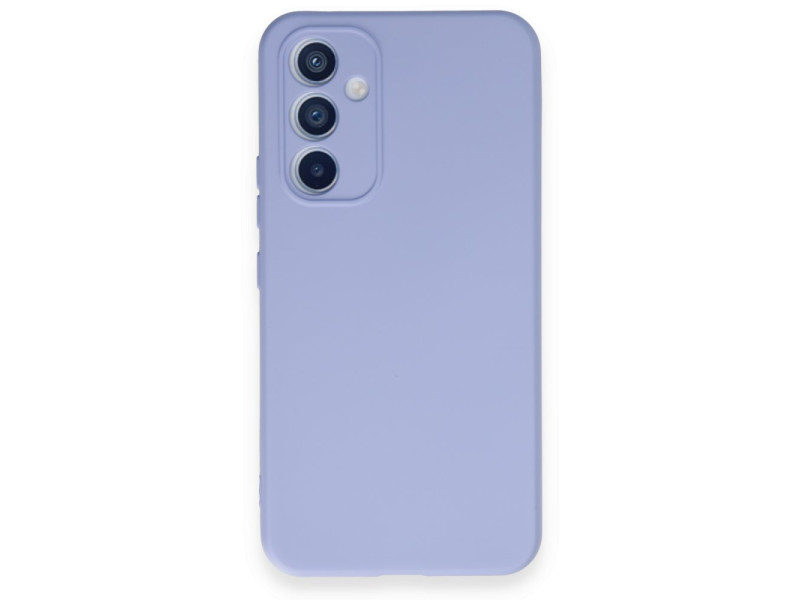Newface Samsung Galaxy A54 5G Kılıf Nano içi Kadife Silikon - Lila