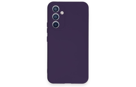 Newface Samsung Galaxy A54 5G Kılıf Nano içi Kadife Silikon - Mor