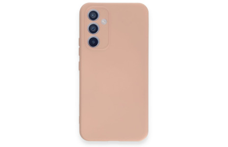 Newface Samsung Galaxy A54 5G Kılıf Nano içi Kadife Silikon - Pudra