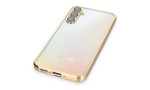 Newface Samsung Galaxy A54 5G Kılıf Razer Lensli Silikon - Gold