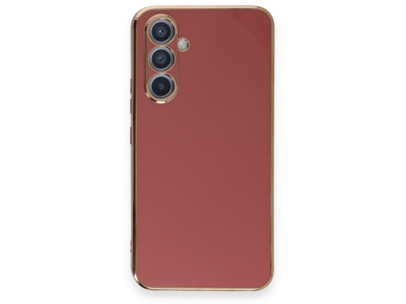 Newface Samsung Galaxy A54 5G Kılıf Volet Silikon - Kırmızı