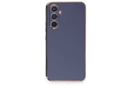 Newface Samsung Galaxy A54 5G Kılıf Volet Silikon - Mavi