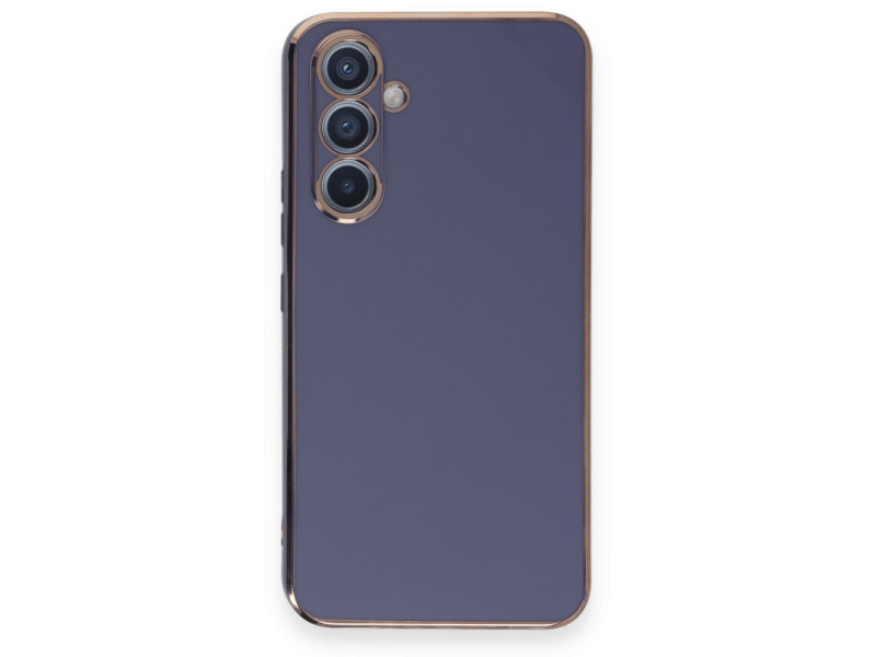 Newface Samsung Galaxy A54 5G Kılıf Volet Silikon - Mavi