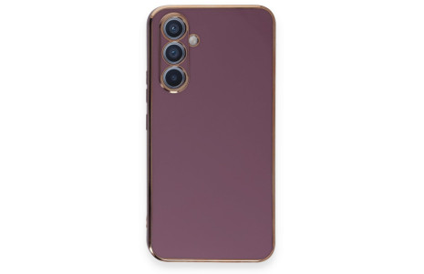 Newface Samsung Galaxy A54 5G Kılıf Volet Silikon - Mor