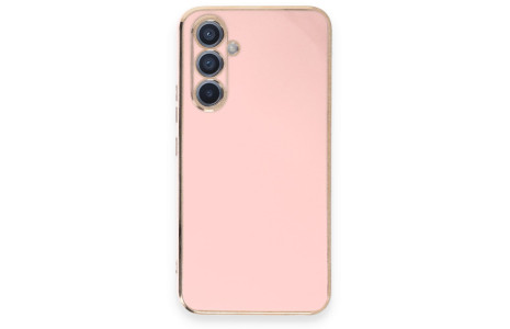 Newface Samsung Galaxy A54 5G Kılıf Volet Silikon - Pembe