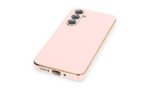 Newface Samsung Galaxy A54 5G Kılıf Volet Silikon - Pembe