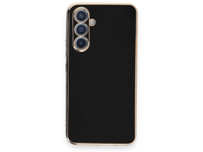 Newface Samsung Galaxy A54 5G Kılıf Volet Silikon - Siyah