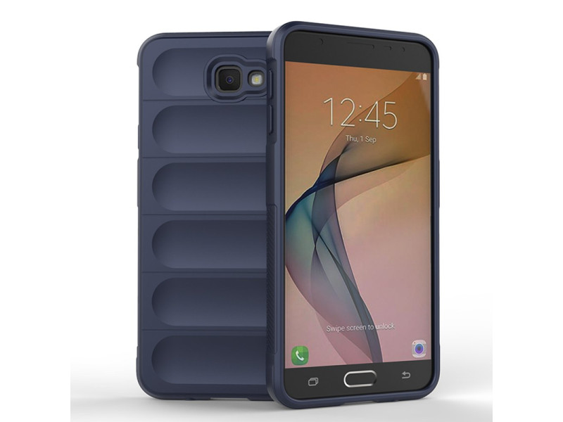 Newface Samsung Galaxy J7 Prime Kılıf Optimum Silikon - Lacivert