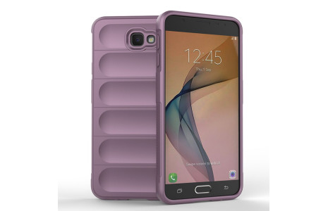 Newface Samsung Galaxy J7 Prime Kılıf Optimum Silikon - Mor