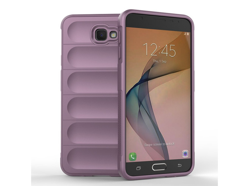 Newface Samsung Galaxy J7 Prime Kılıf Optimum Silikon - Mor