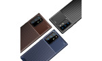 Newface Samsung Galaxy Note 20 Ultra Kılıf Focus Karbon Silikon - Siyah