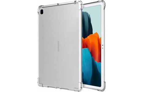 Newface Samsung Galaxy P610 Tab S6 Lite 10.4 Kılıf Anti Şeffaf Tablet Silikon - Şeffaf