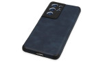 Newface Samsung Galaxy S21 Ultra Kılıf Loop Deri Silikon - Lacivert