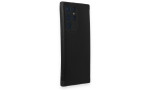 Newface Samsung Galaxy S22 Ultra Kılıf Loop Deri Silikon - Siyah