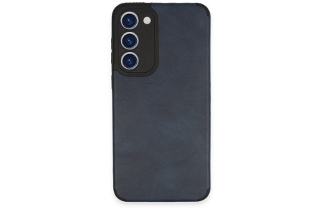 Newface Samsung Galaxy S23 Kılıf Loop Deri Silikon - Lacivert