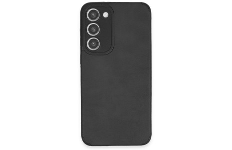 Newface Samsung Galaxy S23 Kılıf Loop Deri Silikon - Siyah