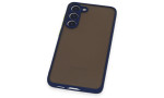 Newface Samsung Galaxy S23 Kılıf Montreal Silikon Kapak - Lacivert