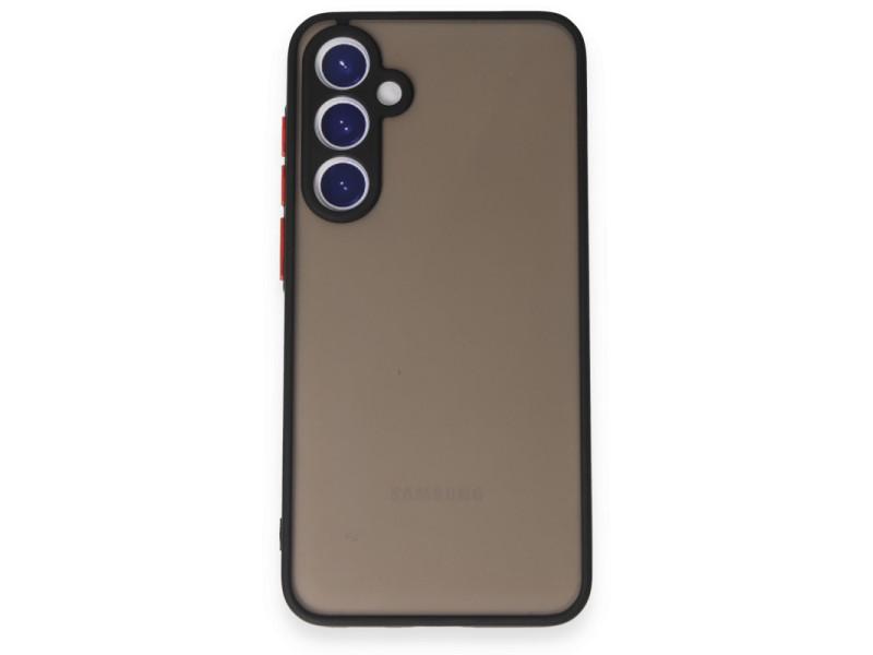 Newface Samsung Galaxy S23 Kılıf Montreal Silikon Kapak - Siyah