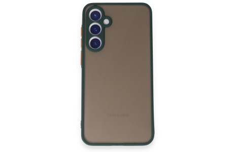 Newface Samsung Galaxy S23 Kılıf Montreal Silikon Kapak - Yeşil