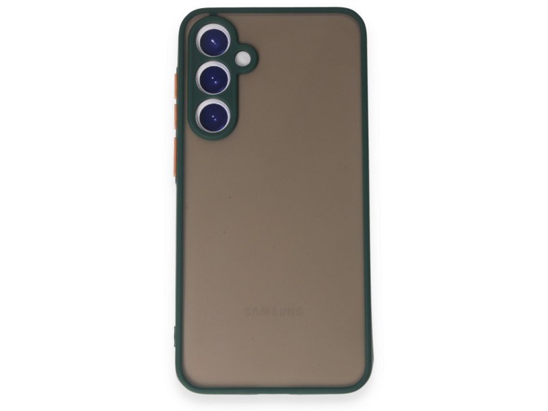 Newface Samsung Galaxy S23 Kılıf Montreal Silikon Kapak - Yeşil